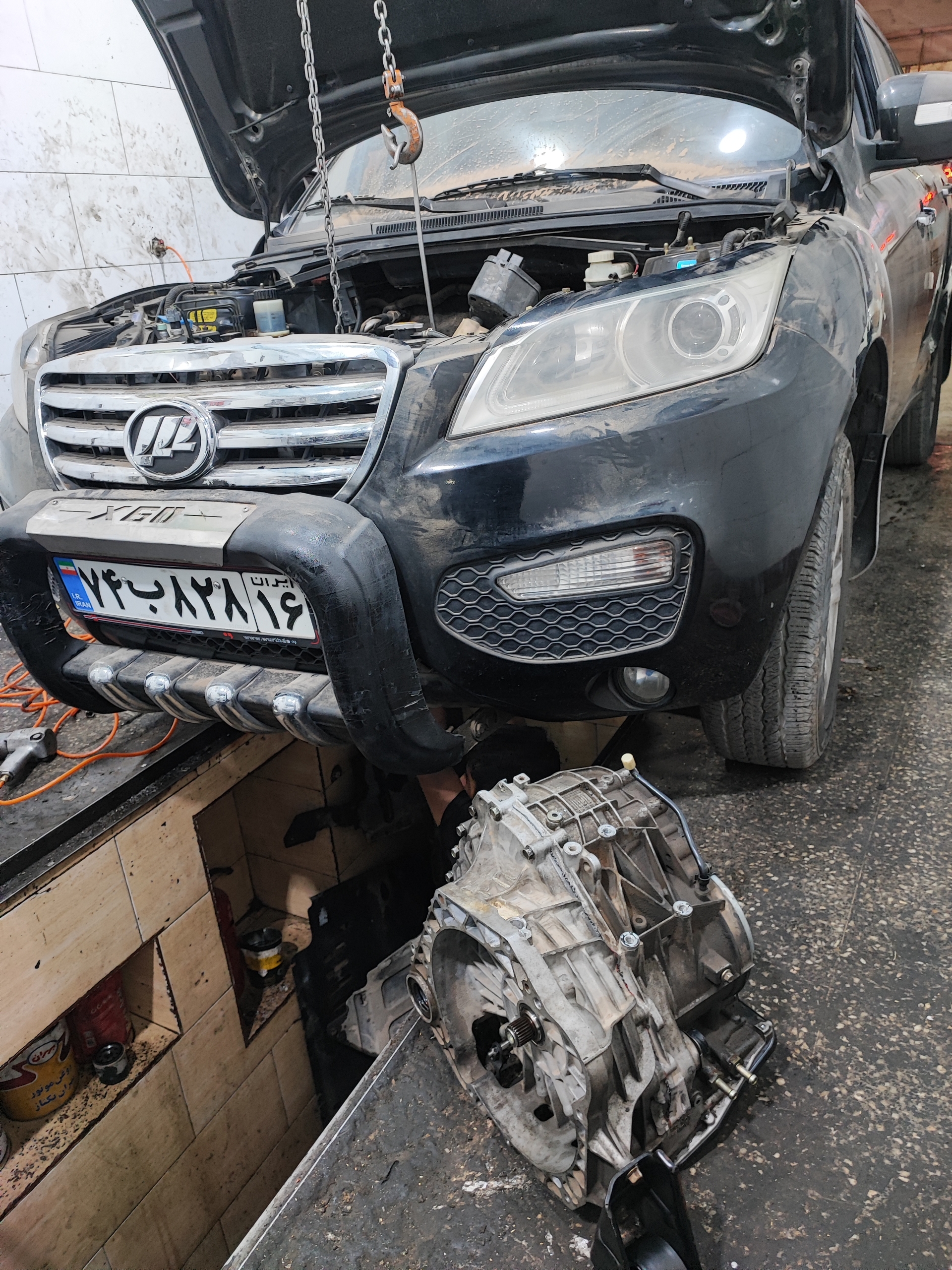 نحوه تعمیر گیربکس X60 CVT